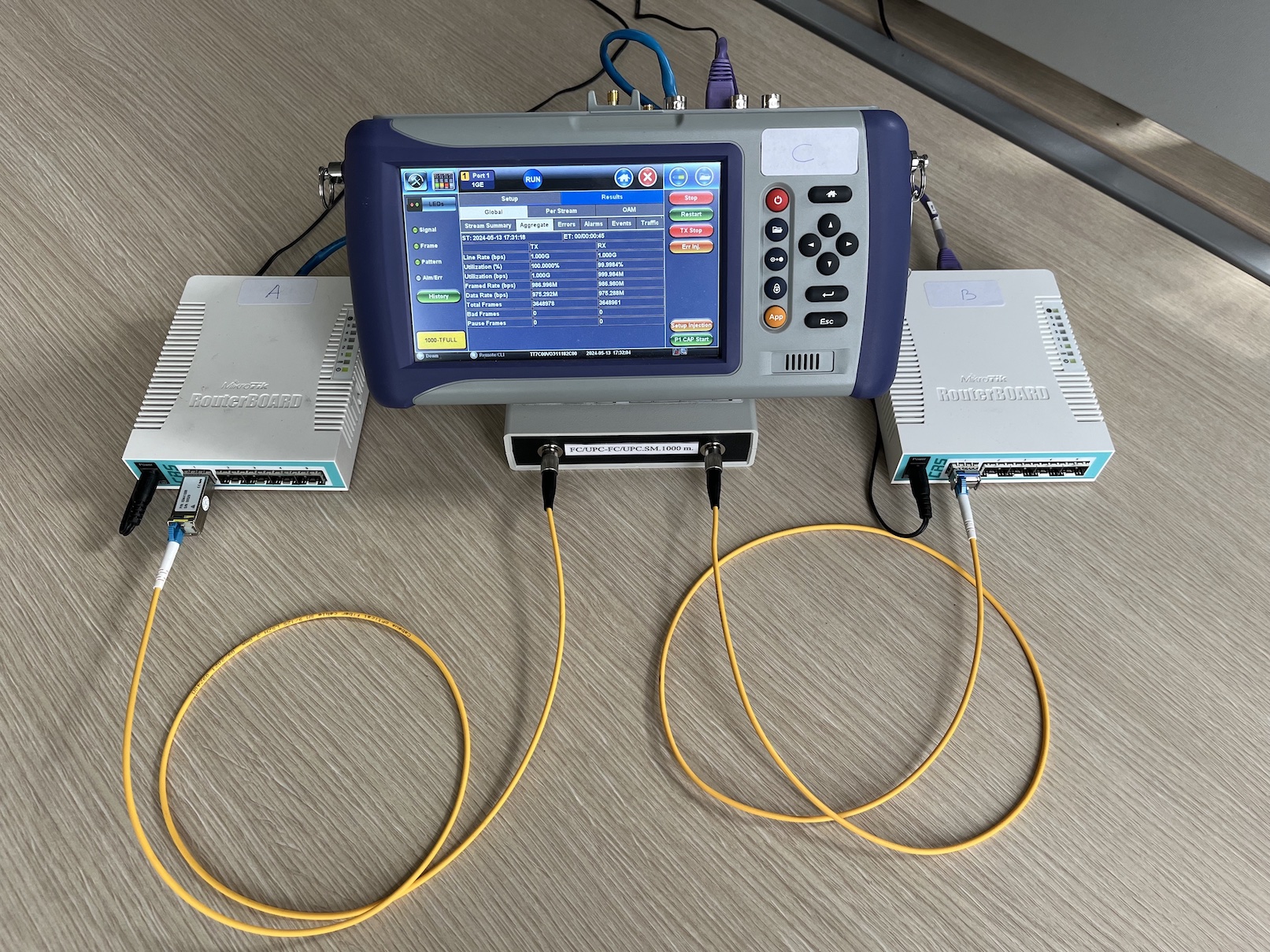 Smart SFP OTDR plus BiDi SFP