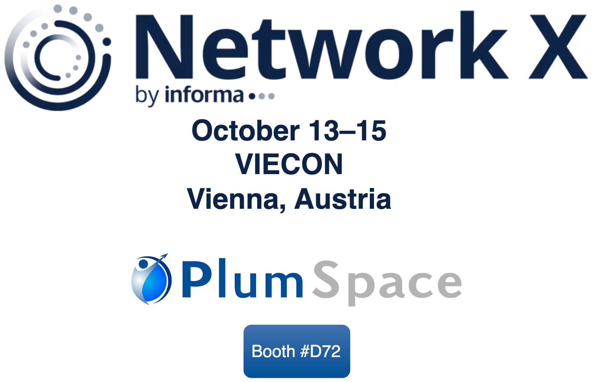 Meet us at Network X 2026 Vienna, Austria
