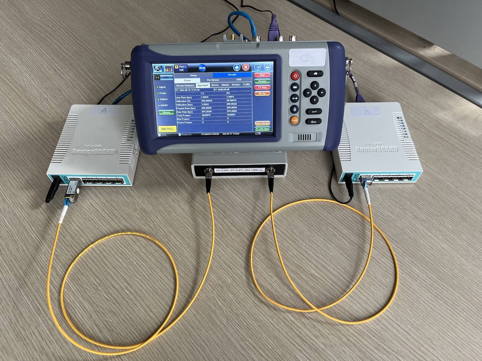 Smart SFP OTDR plus BiDi SFP