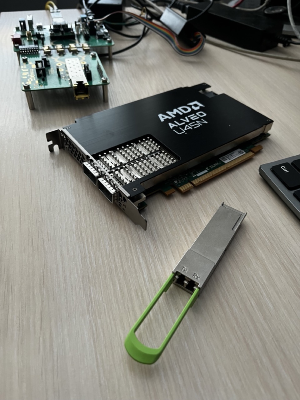 On the way to Smart SFP 100G